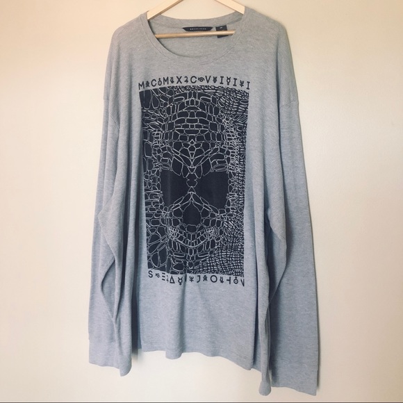 Sean John Other - Sean John Graphic Thermal Long Sleeve Top